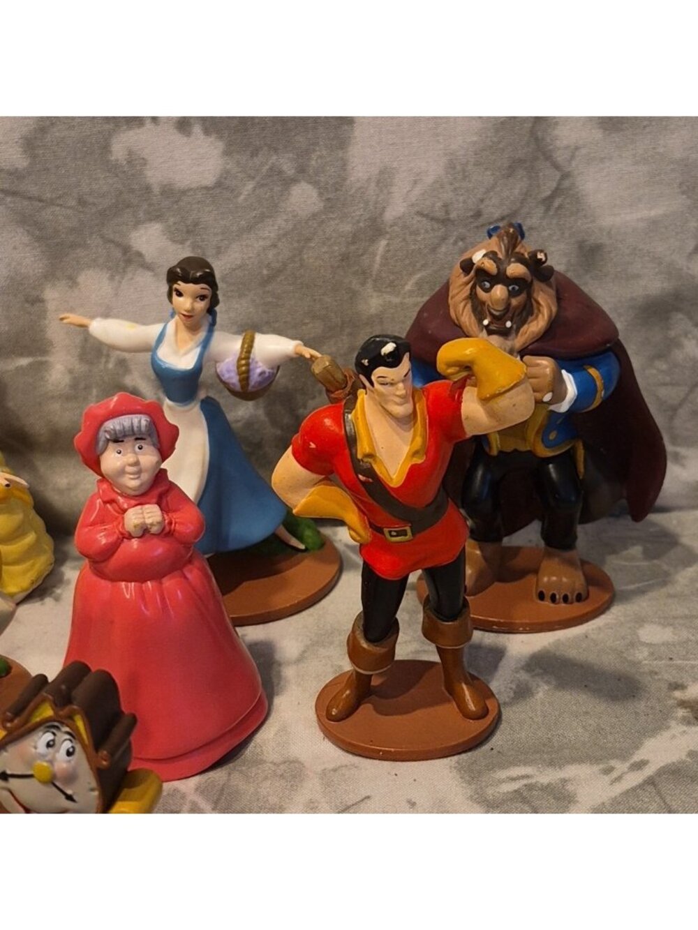 Disney Beauty And The Beast, Cinderella 12pc PVC Figures Set Lot~Cake Topper - Picture 4 of 16